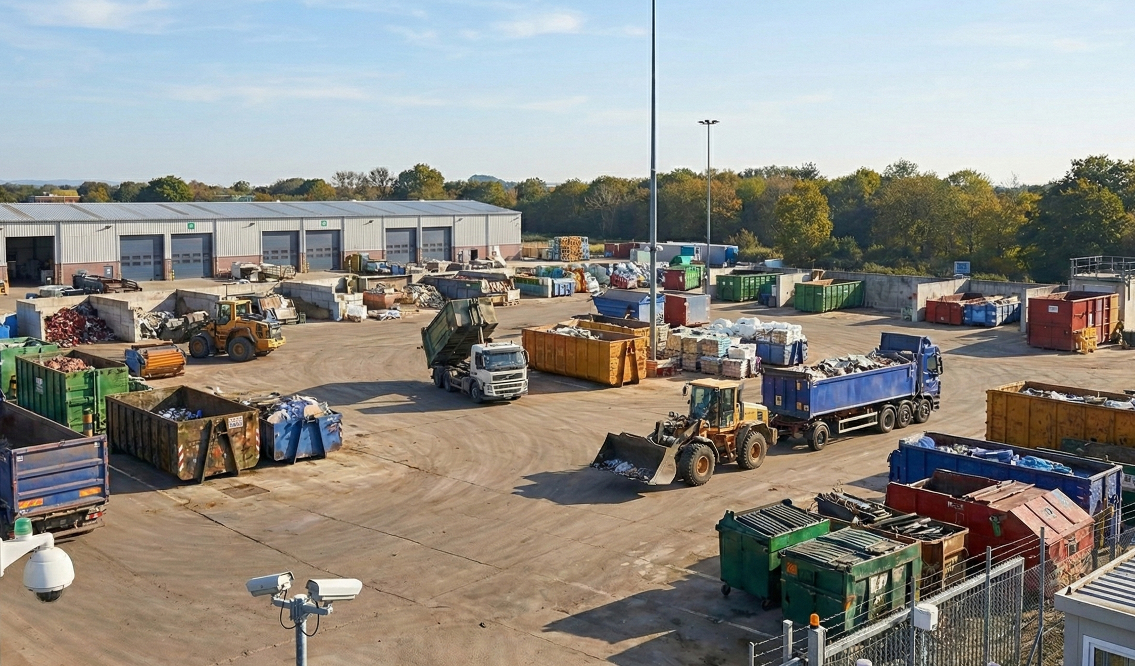 Sécurité déchetteries : vidéosurveillance, contrôle d’accès